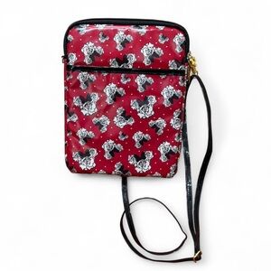 Disney Parks Minnie Mouse Rose Tablet Case iPad Sleeve Red Floral Zip